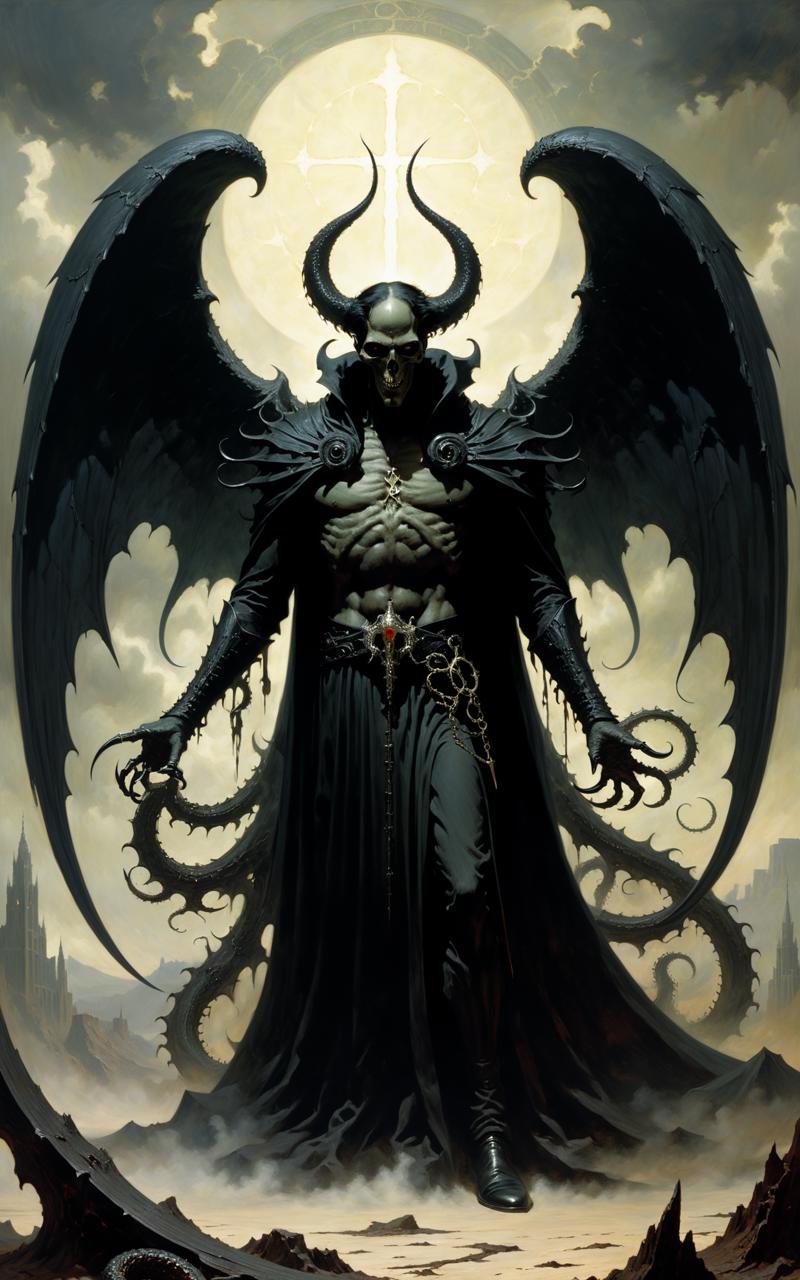 05314-3030470051-fallen angel of death Azazel staring upon god, grim looking becoming cthonic eldritch being created by hp lovecraft, ichor black.png